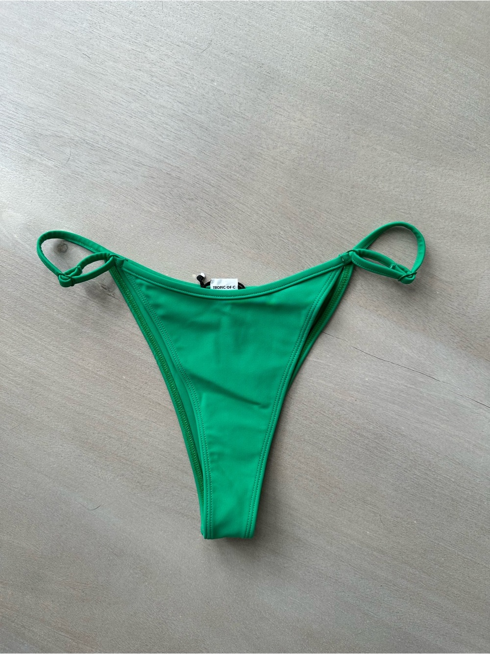 NWOT Tropic of C Luna String Bikini Bottom, Size XS